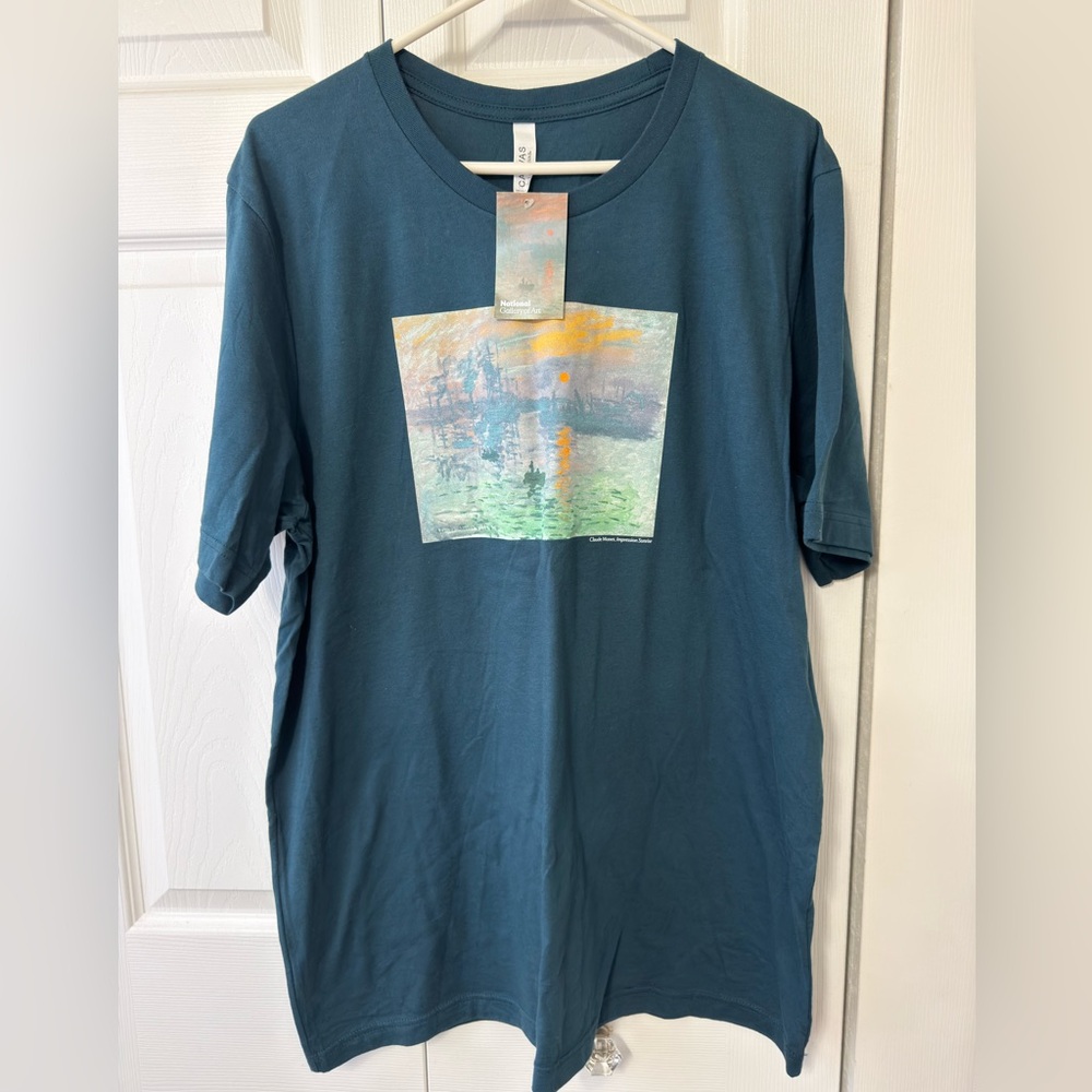 National Gallery of Art Claude Monet tshirt